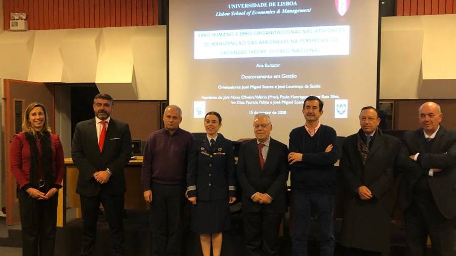 Coronel Ana Baltazar conclui Doutoramento em Gestão no ISEG